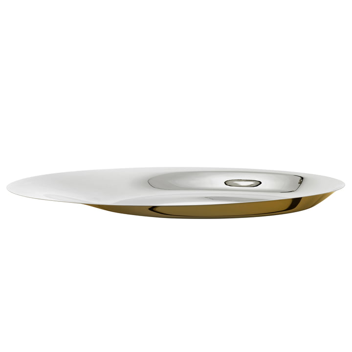Foster Bowl Ø 46 cm from Stelton in stainless steel / gold