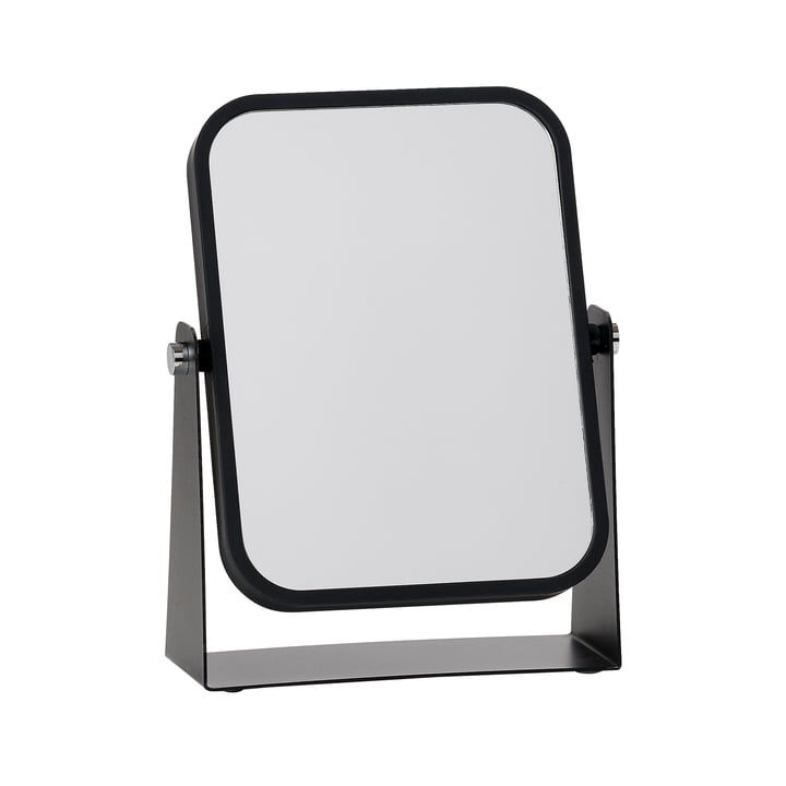 The Zone Denmark - Table mirror with 2 mirrored surfaces and magnifying effect, black