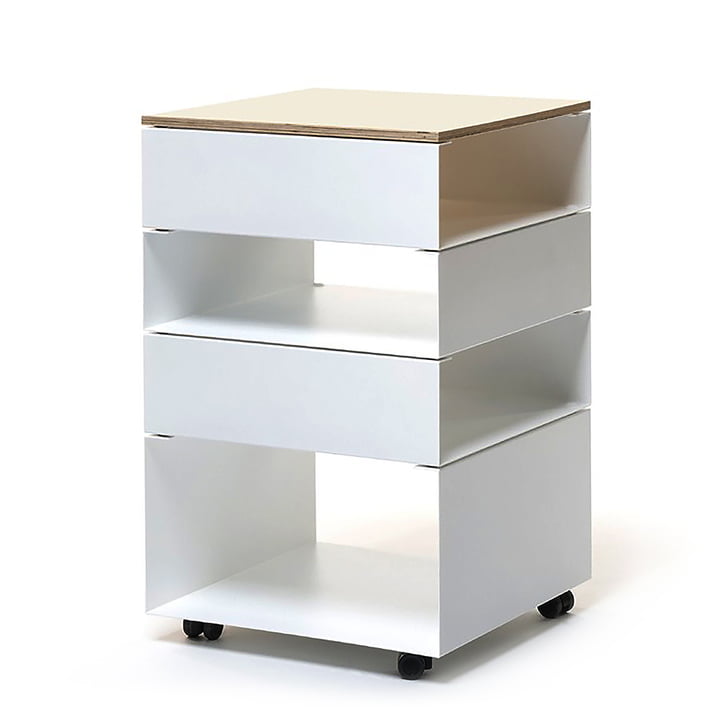 The vonbox - Rolf Mobile Cabinet, white (RAL 9016)