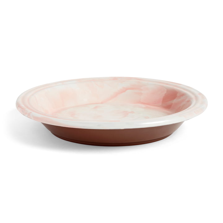 Hay - Swirl Bowl, Ø 36 x H 6.5 cm, Pink