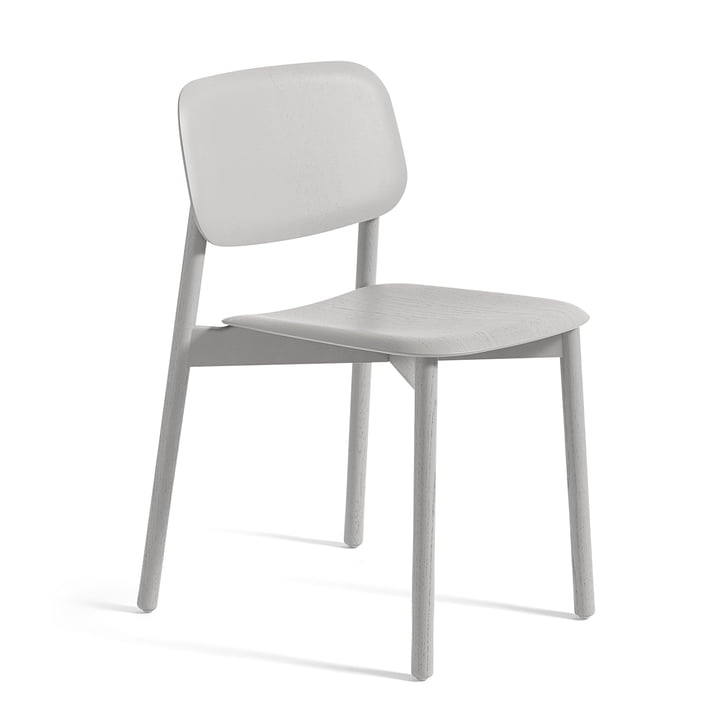 Hay - Soft Edge 12 chair, soft grey stained oak