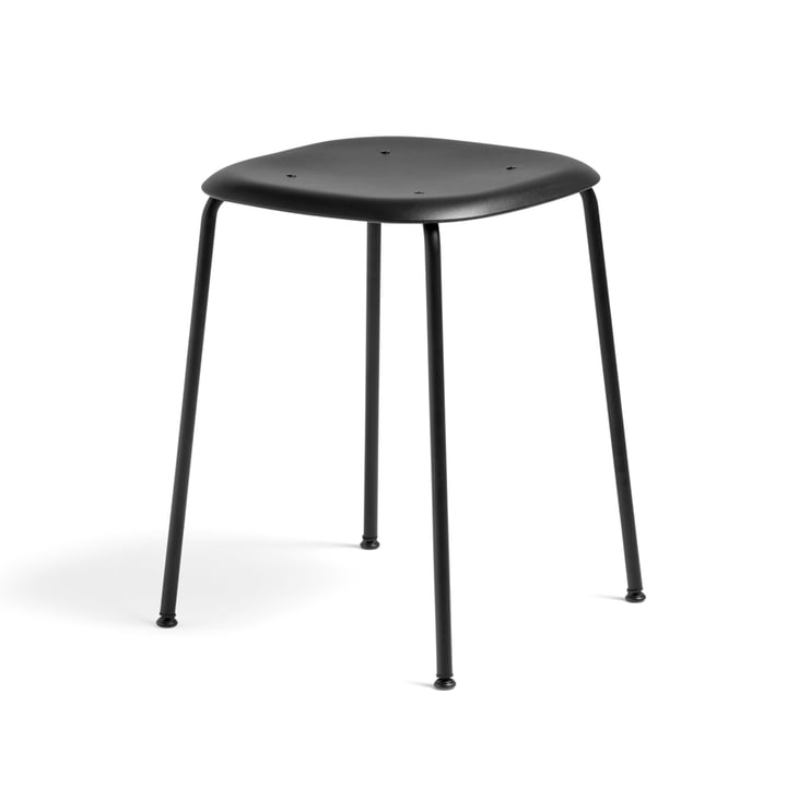 Soft Edge P70 Stool by Hay in Black