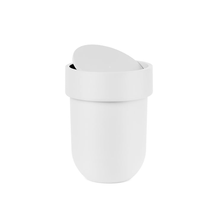 Umbra - Touch waste bin, white