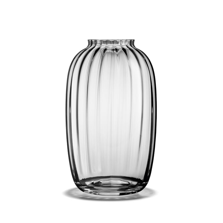 Primula Vase H 25,5 cm in clear from Holmegaard