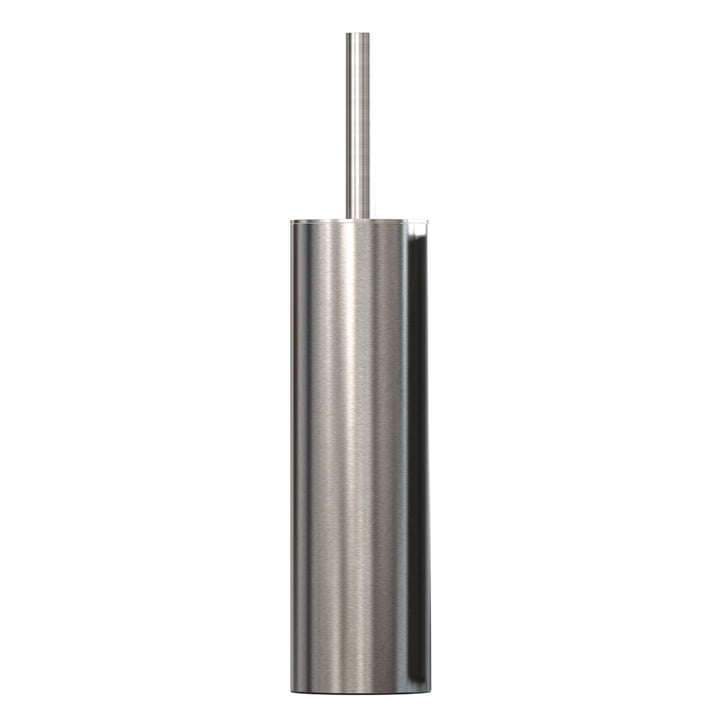 Nova 2 WC brush freestanding in brushed stainless steel from Frost