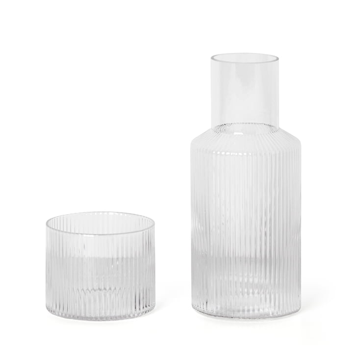 Ripple carafe set by ferm Living in small