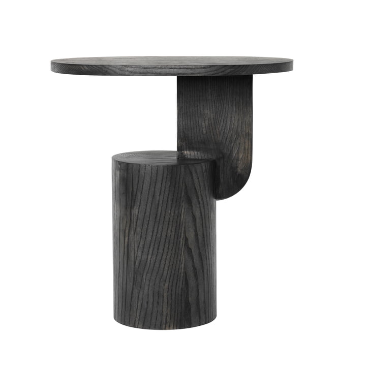 Insert Side Table by ferm Living in stained black ash