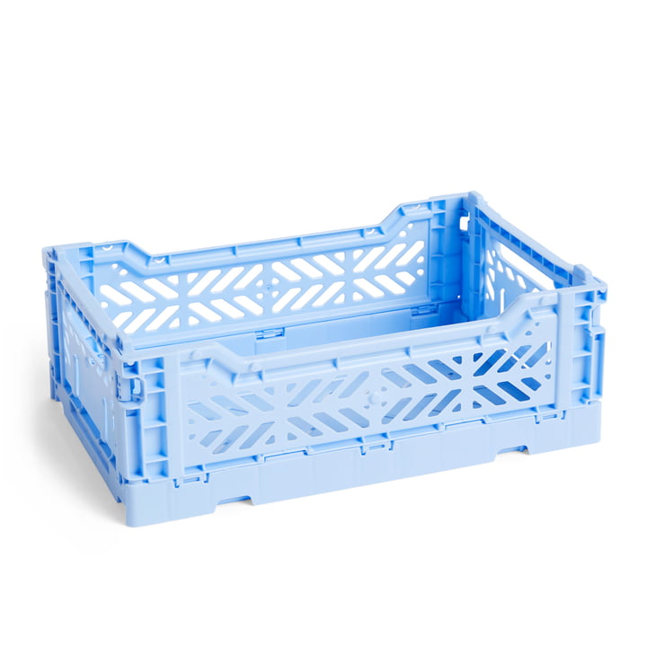 Colour Crate basket S, 26,5 x 17 cm from Hay in light blue