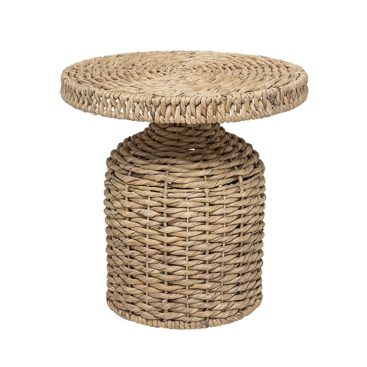 Camo side table woven by Bloomingville, Ø 47 x H 47 cm in nature