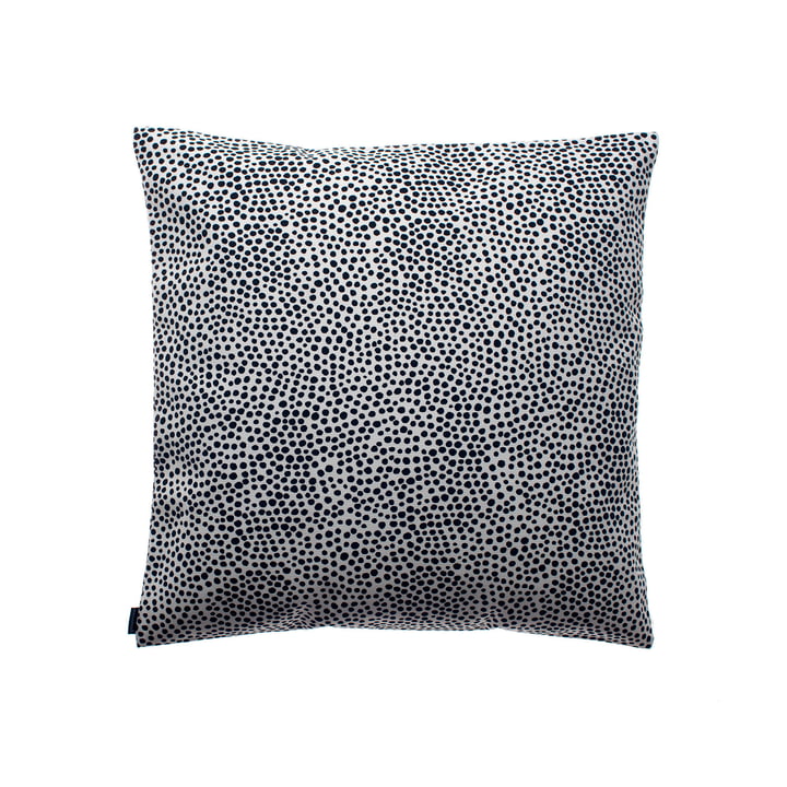 Pirput Parput cushion cover by Marimekko, 50 x 50 cm in black / white