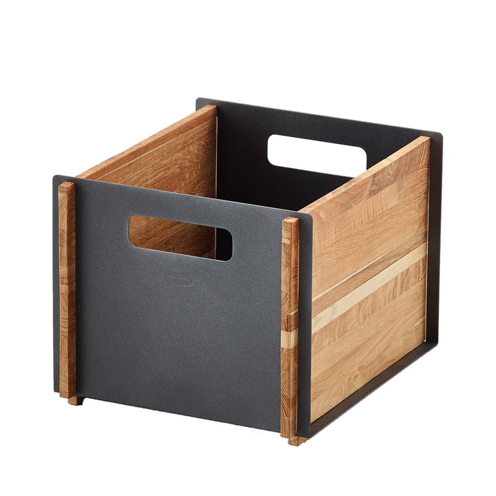 Box Storage box from Cane-line in teak / lava grey