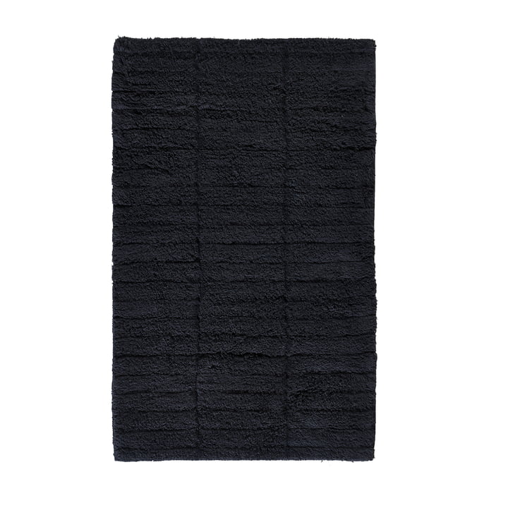 Soft Tiles Bathroom mat, 80 x 50 cm in black from Zone Denmark