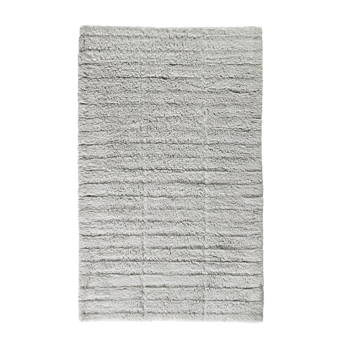 Soft Tiles Bathroom mat, 80 x 50 cm in pure grey from Zone Denmark