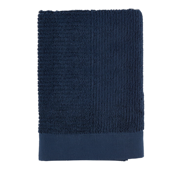 Classic Bath towel 70 x 140 cm from Zone Denmark in dark blue
