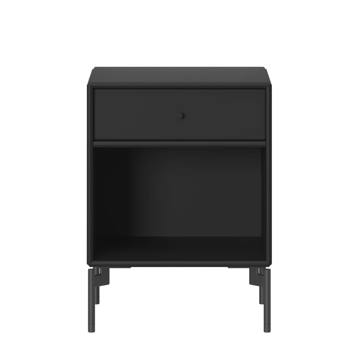 Dream bedside table with legs from Montana in black