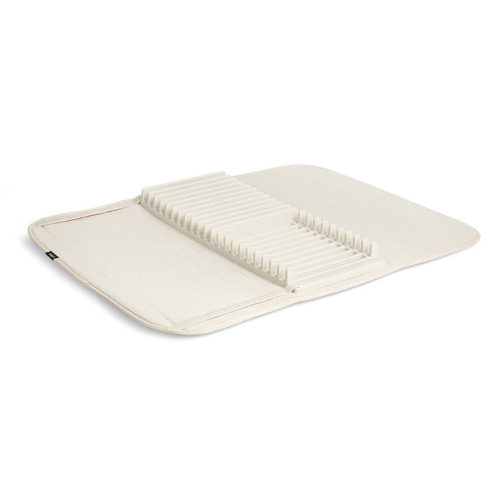 Udry Dish basket & Dry mat in cream from Umbra