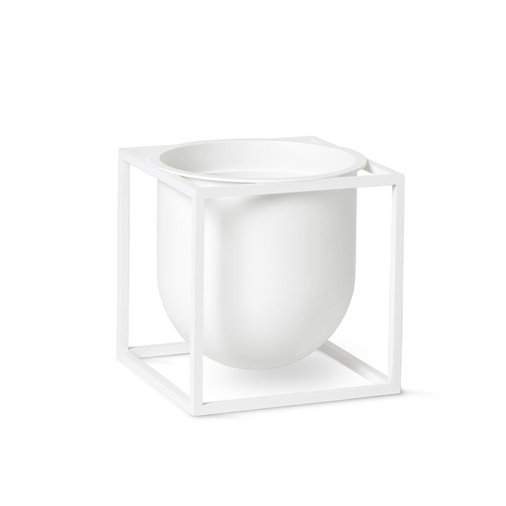 Cube Flowerpot 14 from Audo in white