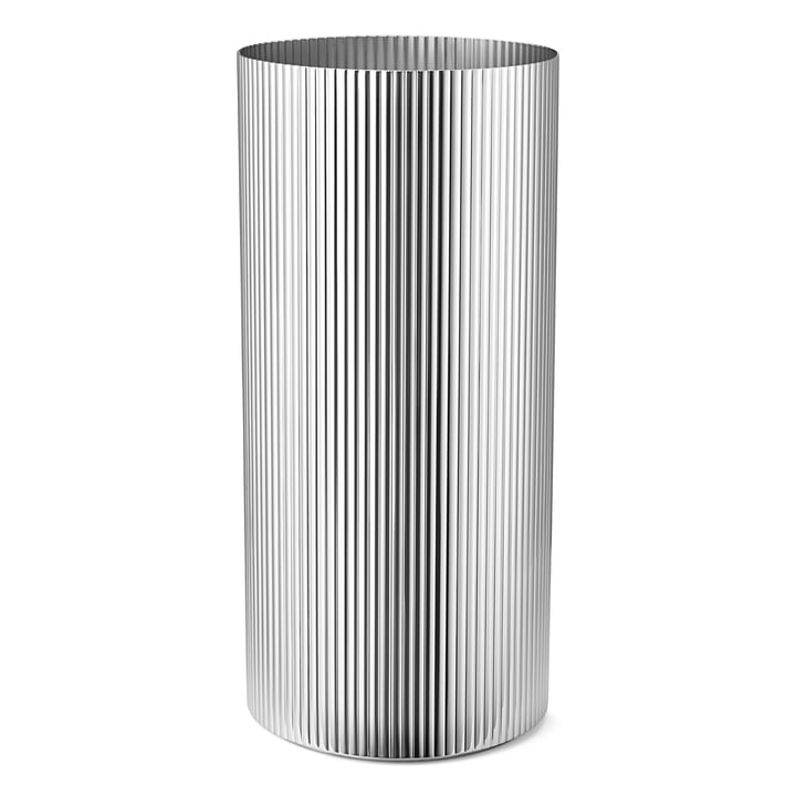 Bernadotte Vase large in stainless steel polished by Georg Jensen 
