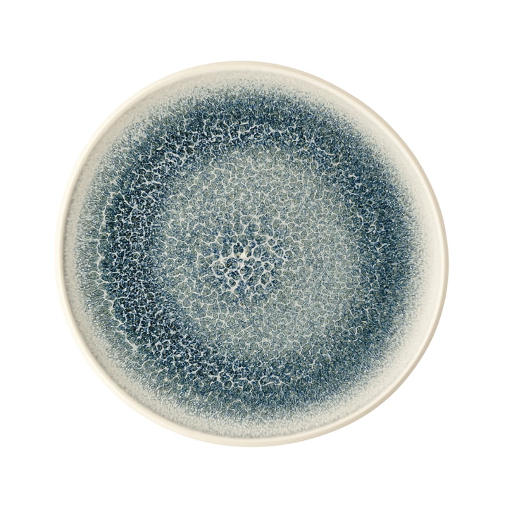 Junto plate Ø 22 cm flat by Rosenthal in aquamarine