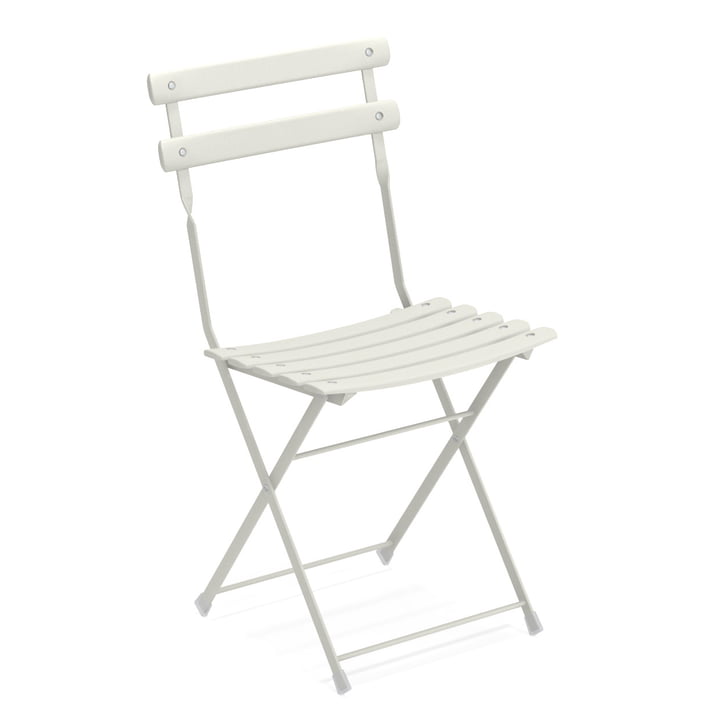 Arc en Ciel folding chair in white by Emu 