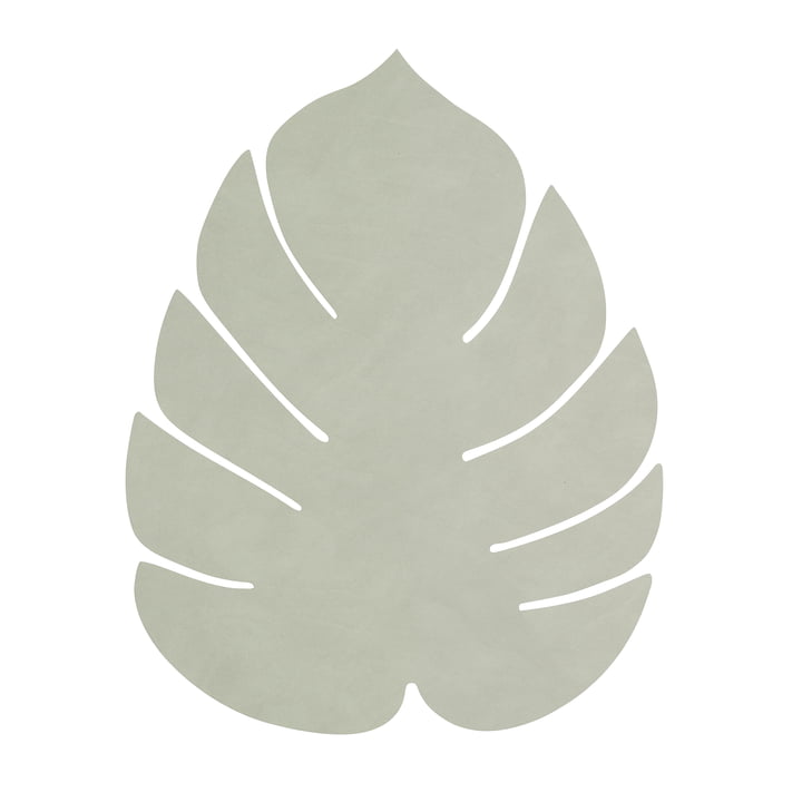 Placemat Monstera L from LindDNA in Nupo olive-green