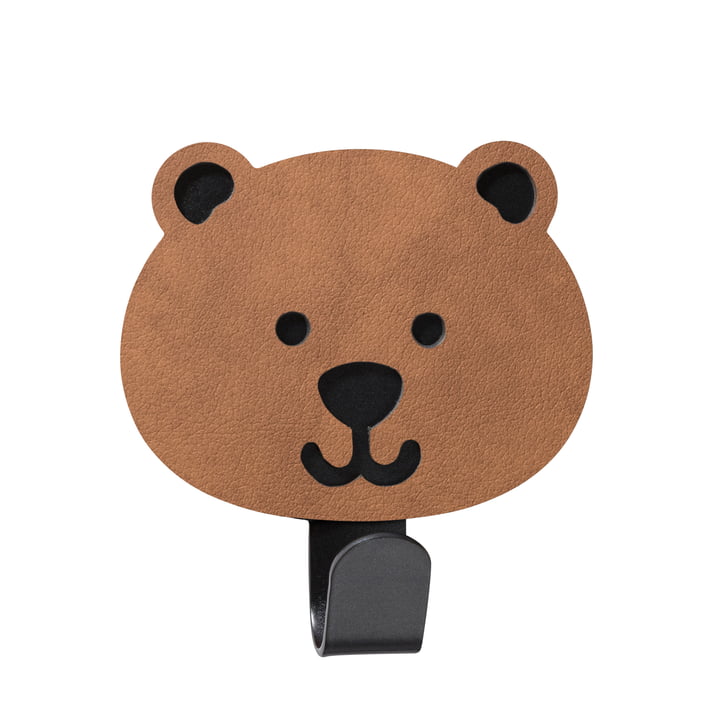 Kids wall hook bear from LindDNA in Nupo nature