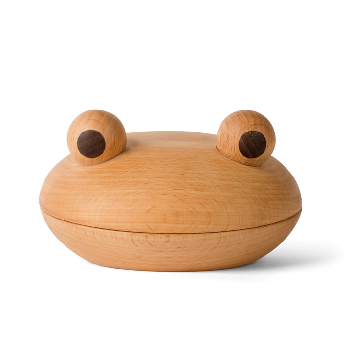 Frog bowl in walnut / beech by Spring Copenhagen
