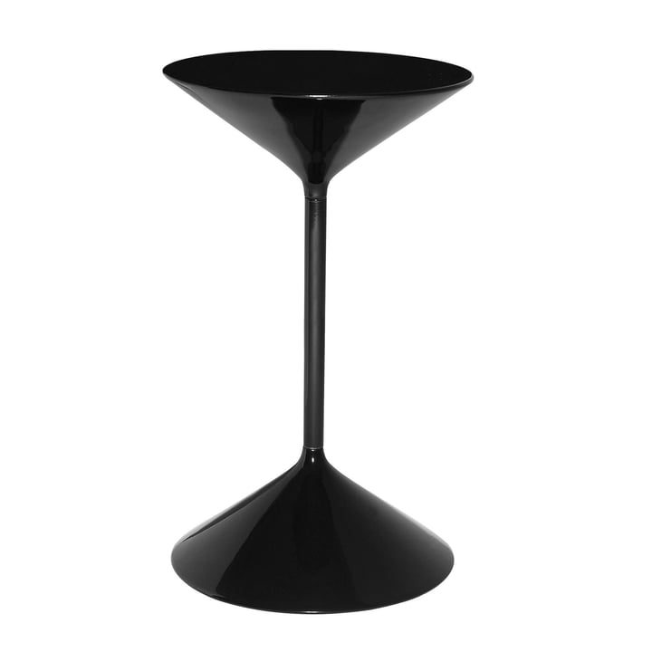 Tempo Side Table H 50 cm from Zanotta in black