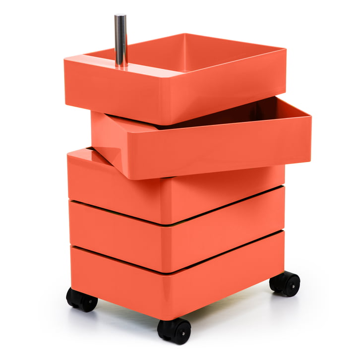 360° Container 5 compartments in pink from Magis
