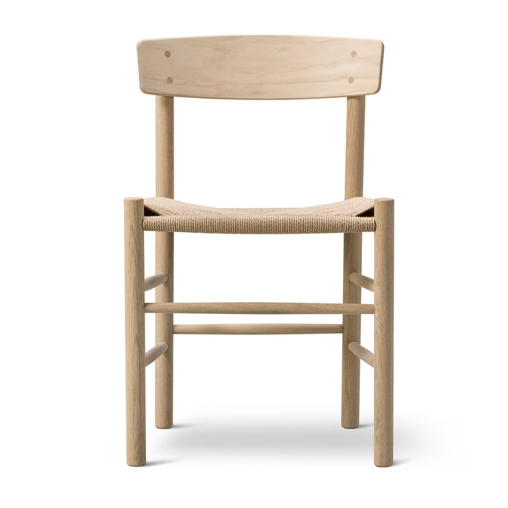 J39 Mogensen Chair in oak soaped / cord weave nature of Fredericia