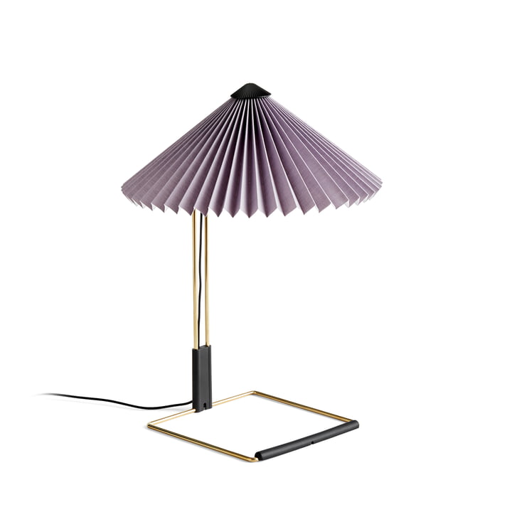Matin LED table lamp S, lavender from Hay