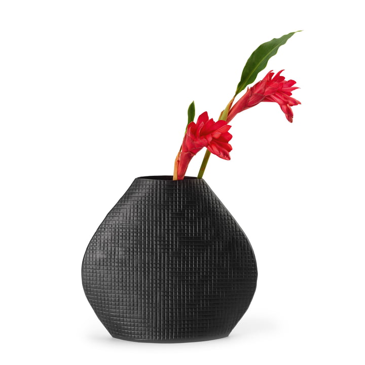 Outback Vase S in black by Philippi
