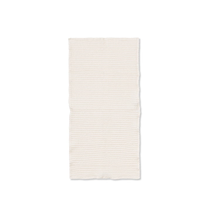 Organic Towel 100 x 50 cm by ferm Living in white