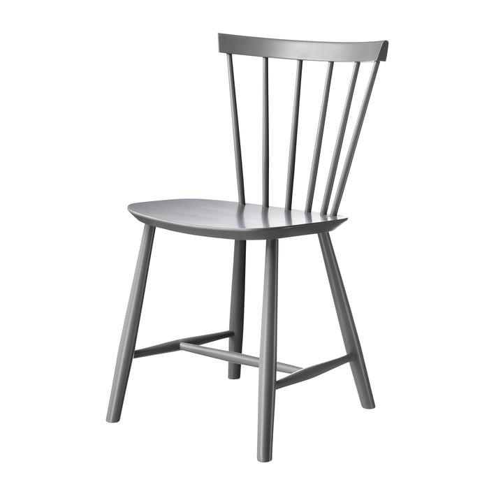 J46 Chair, gray beech from FDB Møbler