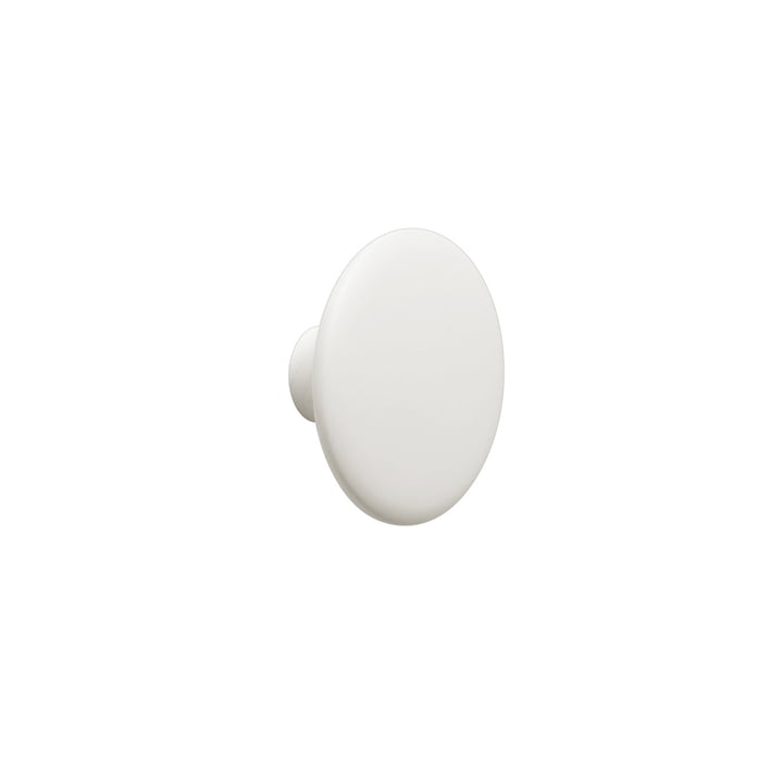 Wall hook "The Dots" single X-Small from Muuto in off-white