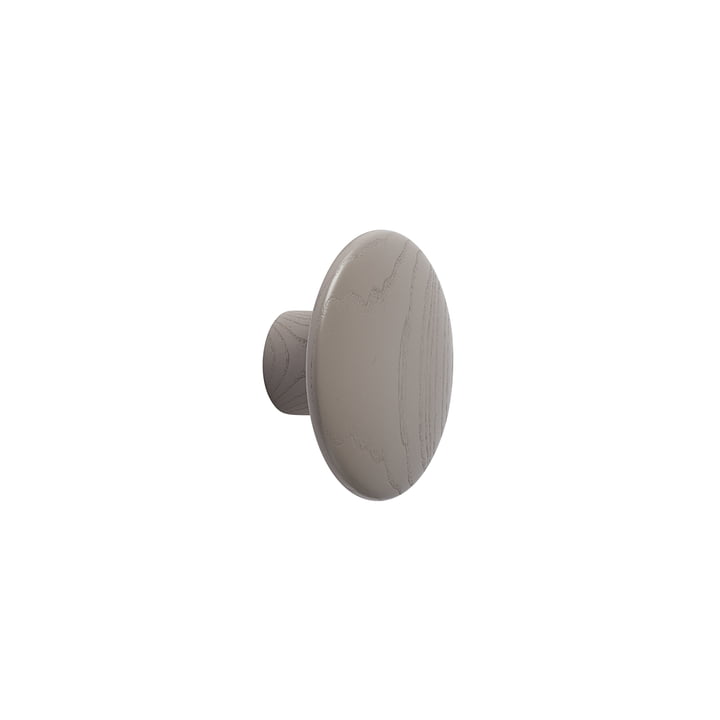 Wall hook "The Dots" single X-Small from Muuto in taupe