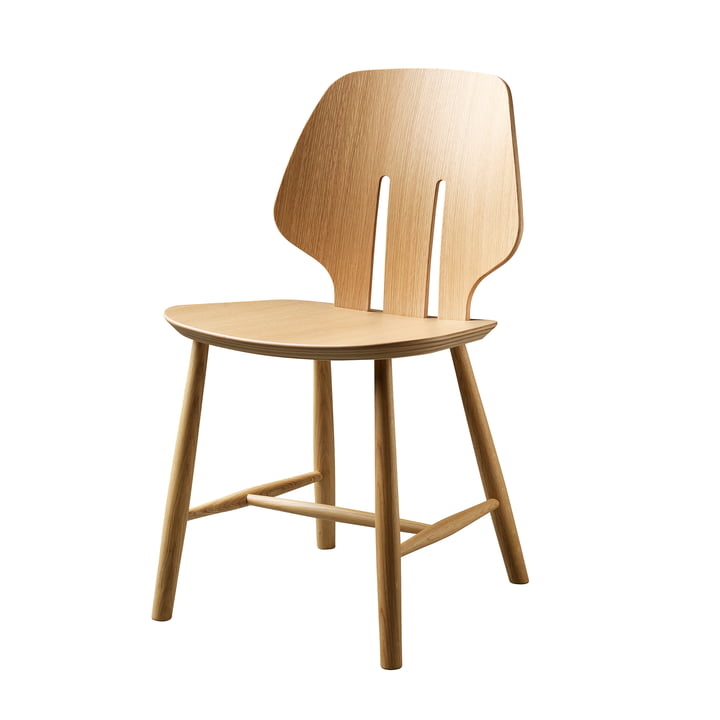 J67 Chair, oak clear lacquered by FDB Møbler