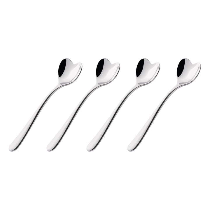 Heart coffee spoon (set of 4) by Alessi made of stainless steel