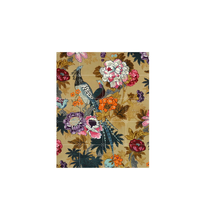 Tropical Birds (Morton Sundour Fabrics Ltd, England) 80 x 100 cm from IXXI