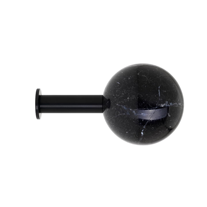Dots Stone wall hook by Schönbuch in Nero Marquina