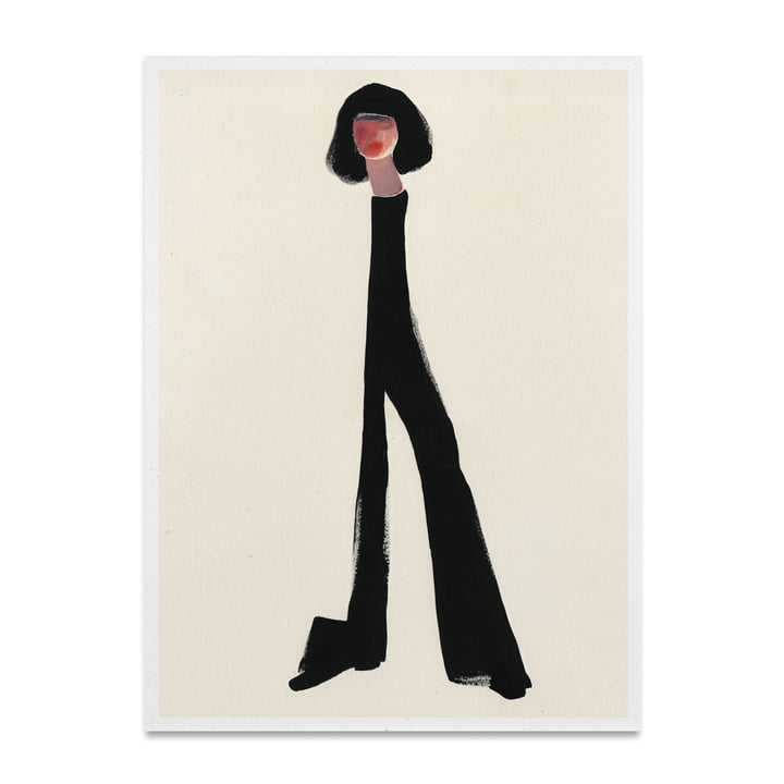 Black Pants 50 x 70 cm from Paper Collective