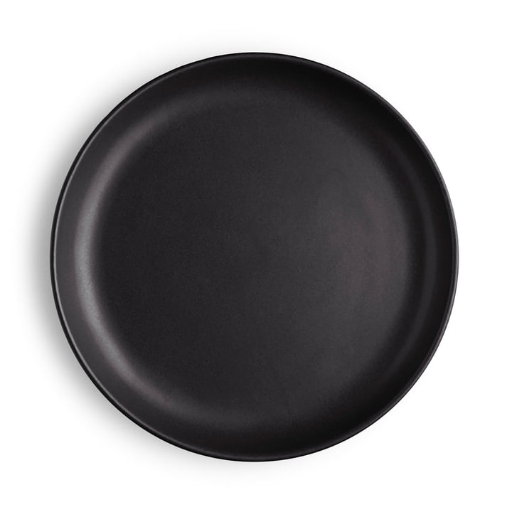 Nordic Kitchen plate Ø 21 cm by Eva Solo in black