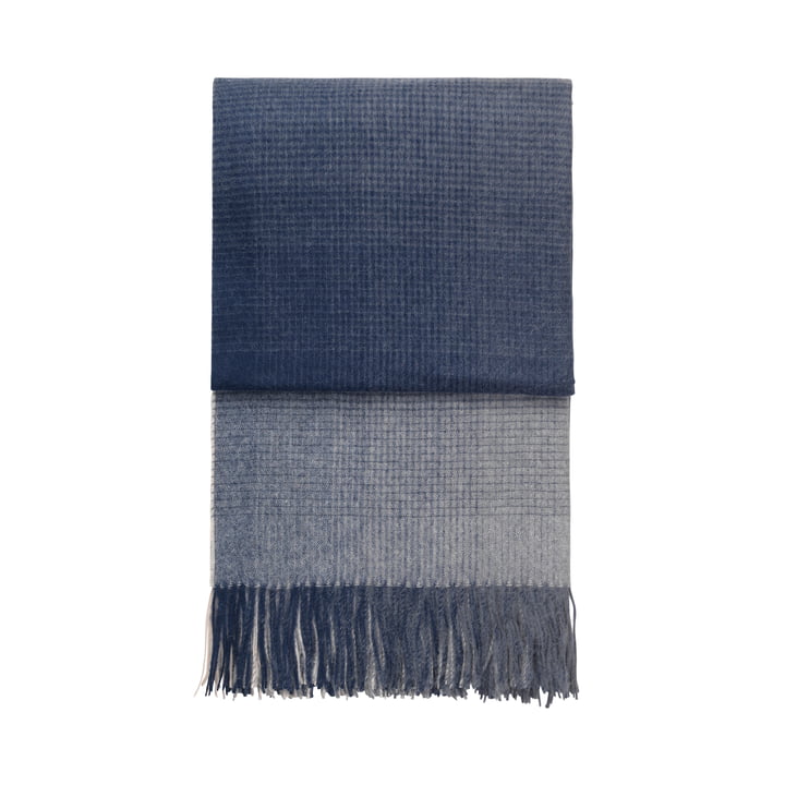 Horizon Blanket, dark blue from Elvang