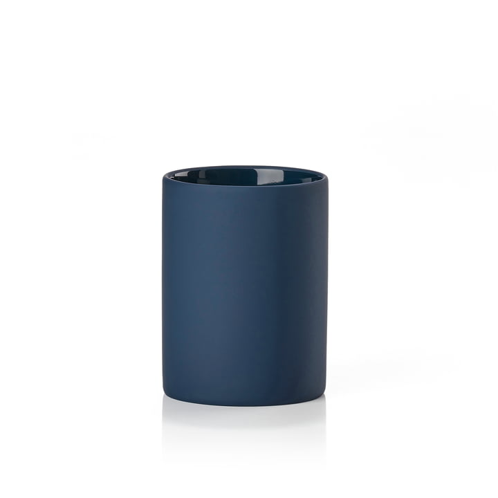 Karma toothbrush cup from Zone Denmark in royal blue