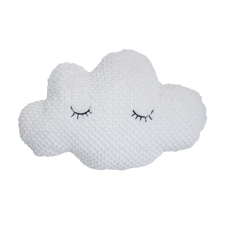 Kids cushion cloud 60 x 40 cm from Bloomingville in white