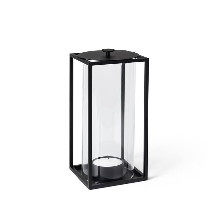 Light'In lantern H 20 cm from Audo in black