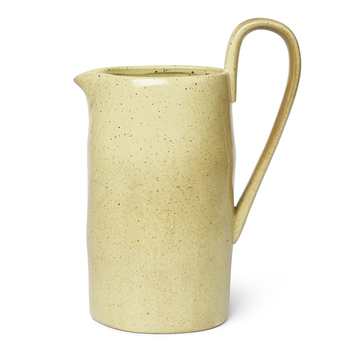 Flow Jug by ferm Living in yellow