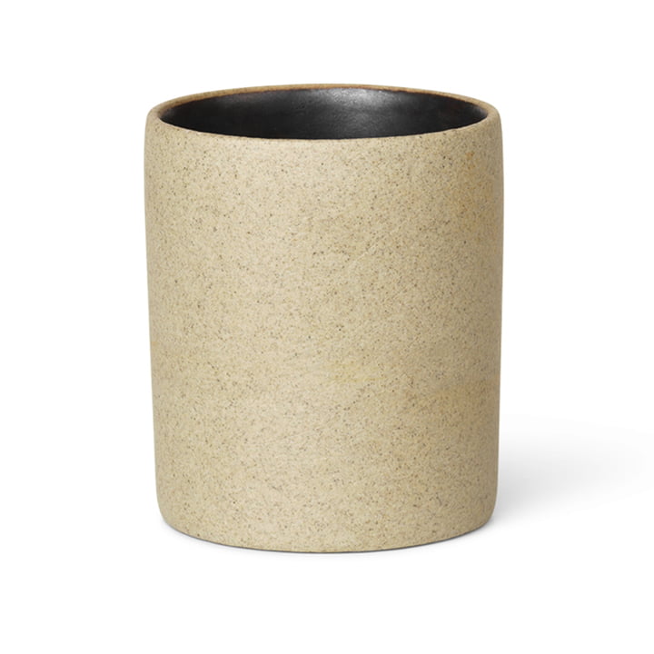ferm Living - Bon Accessoires Cup, beige / black