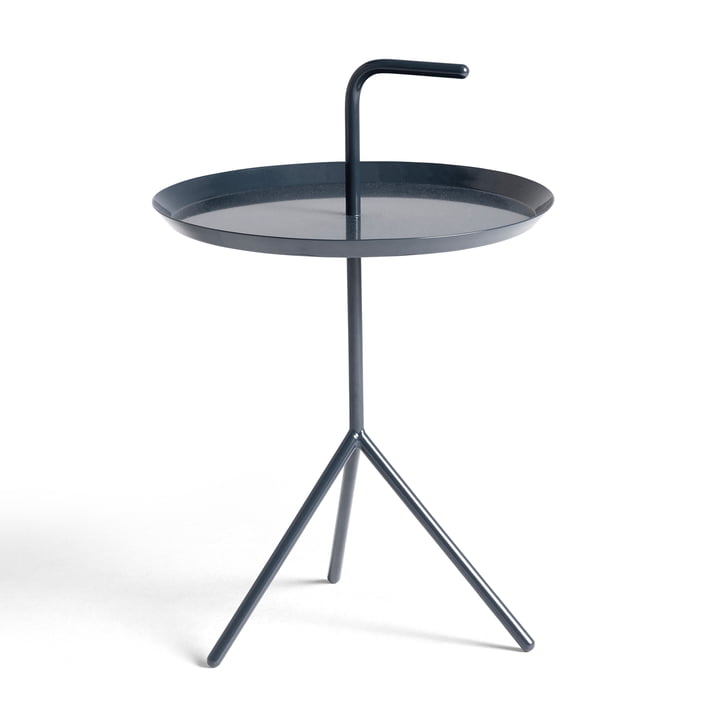 DLM side table from Hay in blue glossy