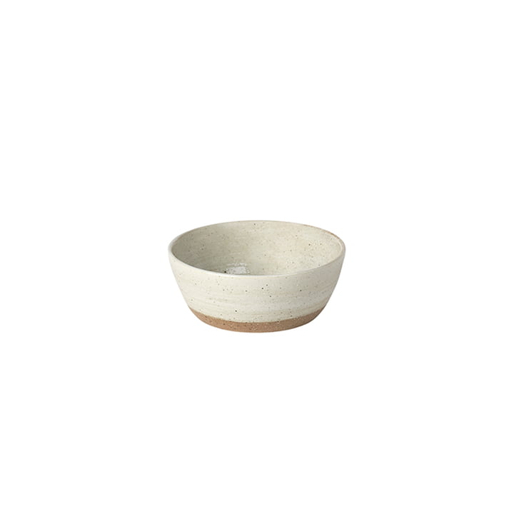 Grød Bowl, Ø 9 x H 3,5 cm, sand from Broste Copenhagen